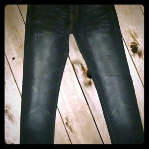 Men's carbon skinny jeans